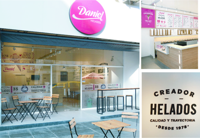 HELADOS DANIEL, la segunda marca que va primera